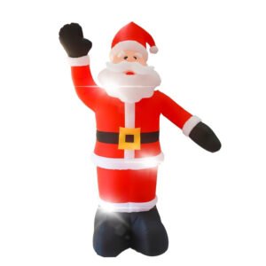 8ft Inflatable Santa Claus with LED Lights