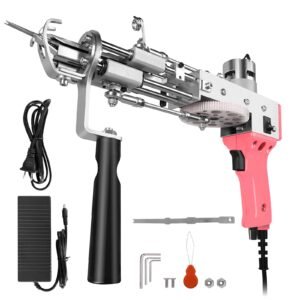 2-in-1 Tufting Gun — Cut & Loop Pile (Pink)