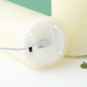 Woten Rechargeable Remote LED Candle Light Plastic 3 #7 batteries