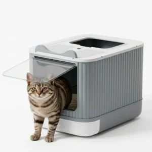 CARLA HOME Enclosed Cat Litter Box