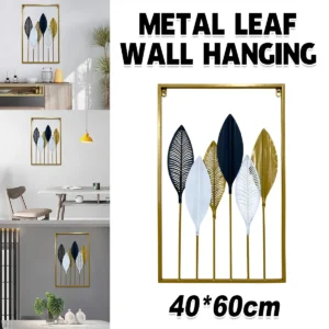 Minimalist Iron Wall Sculpture