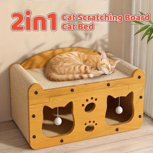 Cat Scratching Board Nest All in One Wear Resistant House
