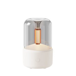 White USB Aroma Diffuser & Candle Lamp