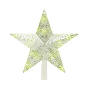 App-Controlled RGB Christmas Tree Topper Star, 80 Modes, USB, 5m Lead