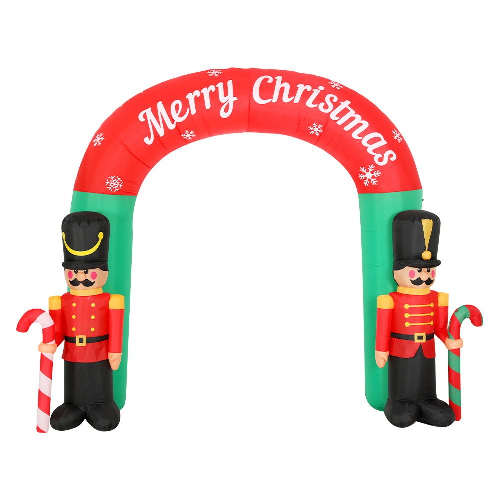 Christmas Inflatable Archwary Nutcracker 3M Illuminated Decorations - Image 3