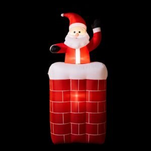 Christmas Inflatable Santa Pop Up 1.8M Illuminated Decorations