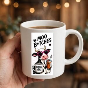 Cheeky Moo Cow Coffee Mug