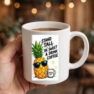 Stand Tall Pineapple Coffee Mug