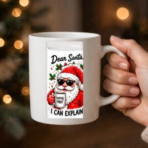 Dear Santa I Can Explain Mug