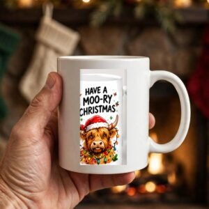 Have a Moo-ry Christmas Mug