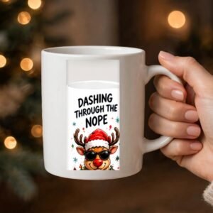 Dashing Through the Nope Mug