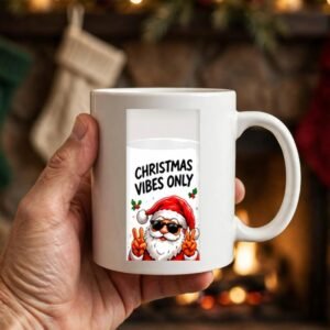 Christmas Vibes Only Mug