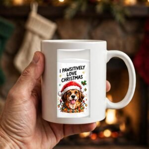 Pawsitively Love Christmas Mug