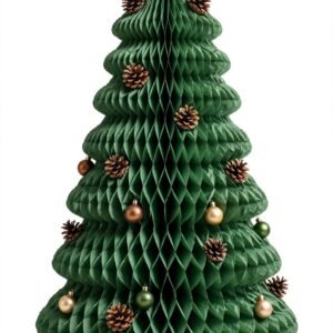 Folding Green Tabletop Christmas Tree 47cm